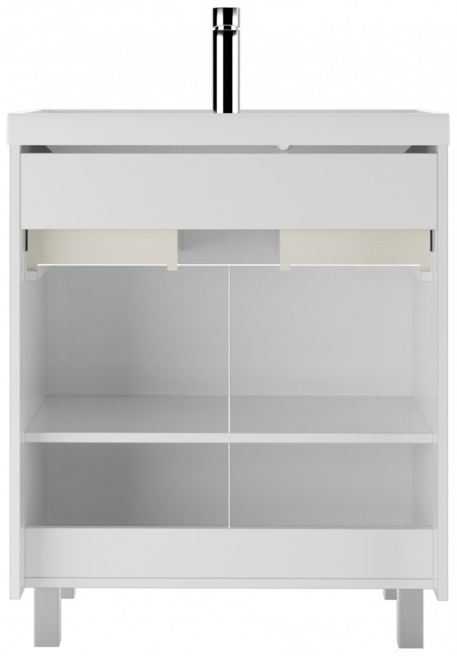 Тумба с раковиной Kabinka.kz Байтерек 69x71.6x42.6см белый купить,NaN