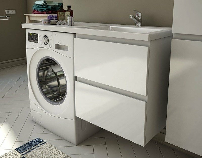 Тумба без раковины KABINKA.KZ ФР-00002314, 100x73.5x48.2 см, белый - ForteMarket Тумба без раковины KABINKA.KZ ФР-00002314, 100x73.5x48.2 см, белый купить,NaN