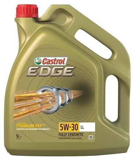Моторное масло Синтетическое Castrol EDGE 5W30 LL 5W-30 5 л купить,NaN