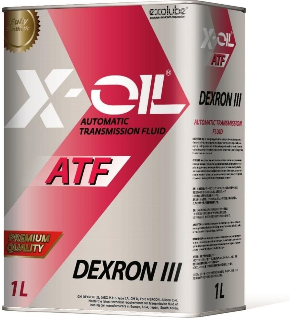 Масло синтетическое X-OIL ATF DEXRON 3 4 л купить,NaN