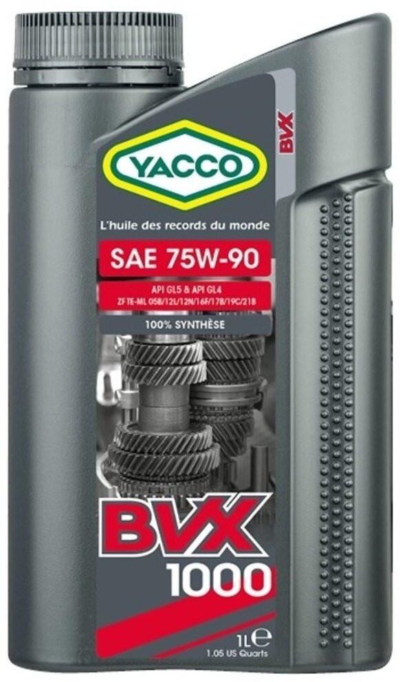 Масло синтетическое Yacco BVX 1000 1 л купить,NaN