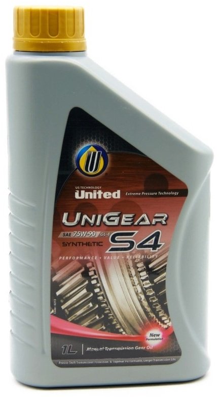 Масло синтетическое United Oil Gear GL-4 1 л купить,NaN