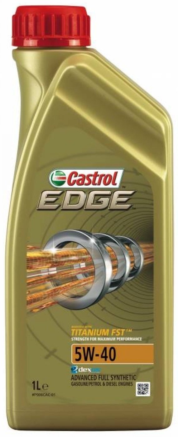Моторное масло Синтетическое Castrol Edge TITANIUM FST 5W-40 1 л купить,NaN
