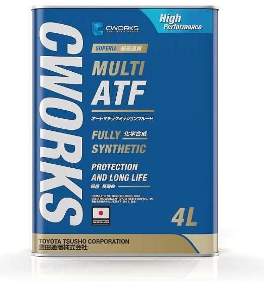 Масло синтетическое CWORKS ATF Multi 4 л купить,NaN
