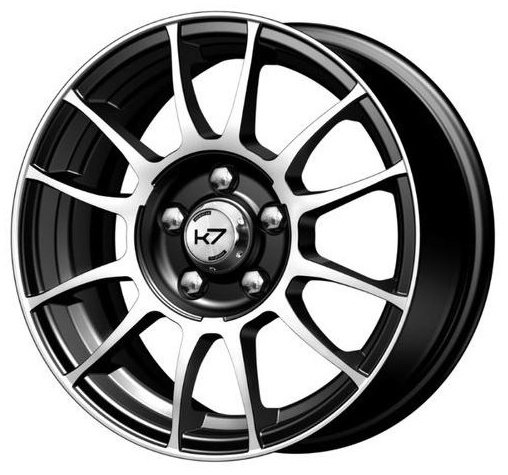 Вектор K-37 Корвет 6x14/4x100 D67.1 ET38 4 диска черный, серебристый купить,NaN
