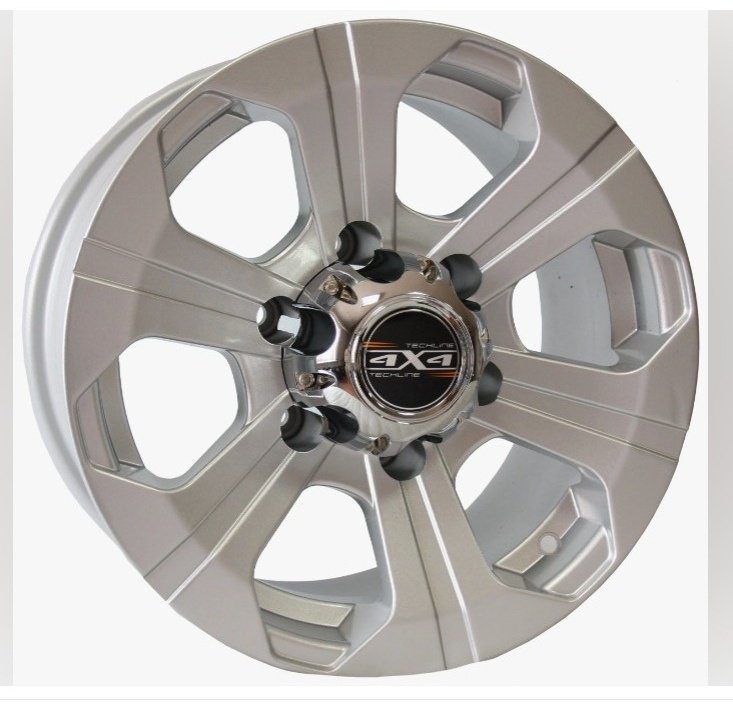 Tech-Line Techline 547 8x15/6x139.7 D110 ET0 серебристый купить,NaN