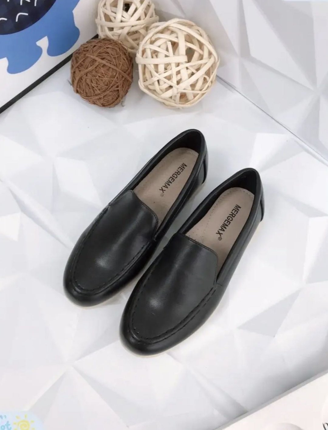 Лоферы Fashion chic сиреневый, черный