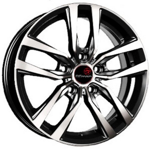 Вектор Вектор B214 6x16/5x114.3 D67.1 ET43 4 диска черный купить,NaN