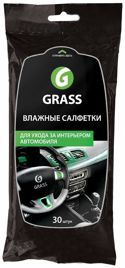 Grass влажные салфетки IT0311 30 шт купить,NaN