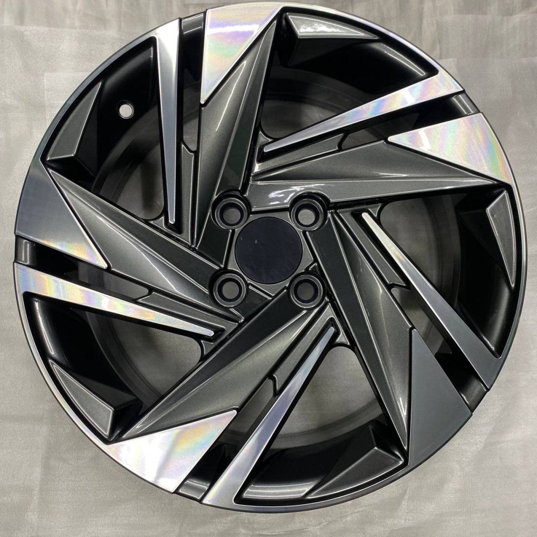 DIVAD PX01 6.5x16/4x100 D54.1 ET45 4 диска серебристый, серый купить,NaN