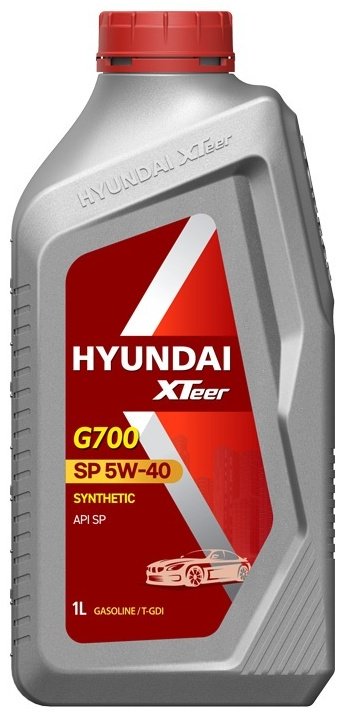 Моторное масло Синтетическое Hyundai XTeer G700 SP 5W-40 1 л купить,NaN