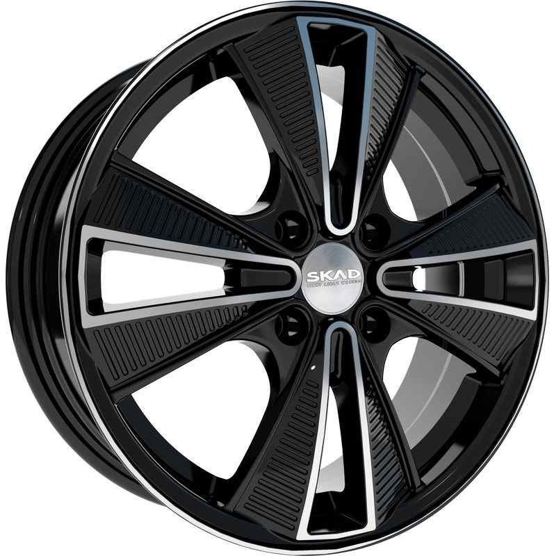 SKAD Эко 6x16/4x98 D58.6 ET35 4 диска черный, серебристый купить,NaN