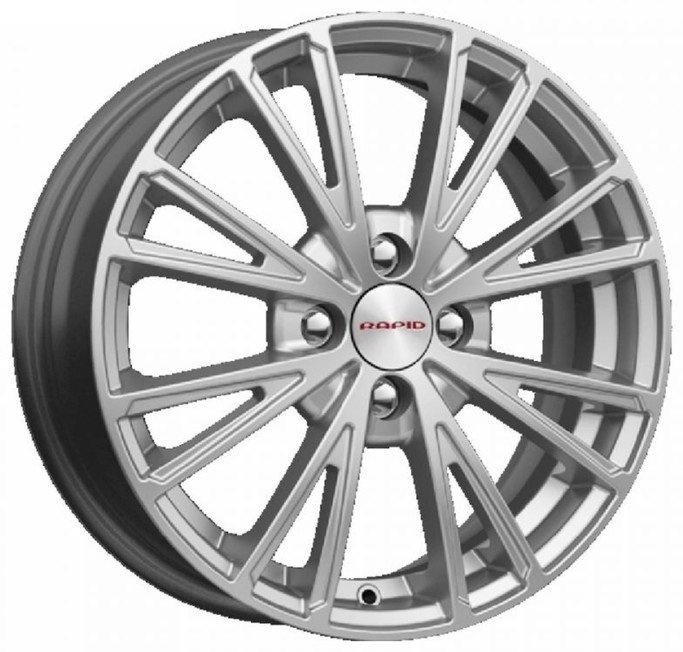 Rapid Меандр 6x16/4x98 D58.5 ET35 4 диска серебристый купить,NaN