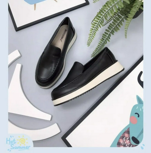 Лоферы Fashion chic серебристый, черный