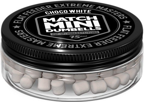 Бойлы FFEM Pop-Up Match Mini Choco 7x10mm 75шт белые  купить,NaN