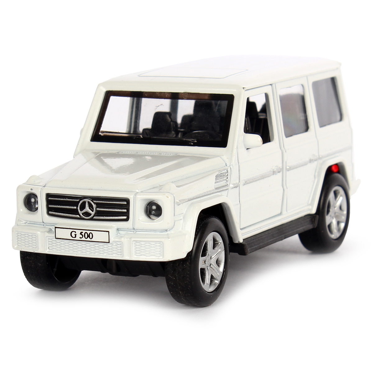 Технопарк: Mercedes-Benz G-Class 12 см, белый купить,NaN