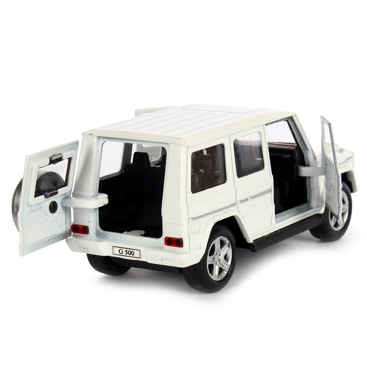 Технопарк: Mercedes-Benz G-Class 12 см, белый купить,NaN