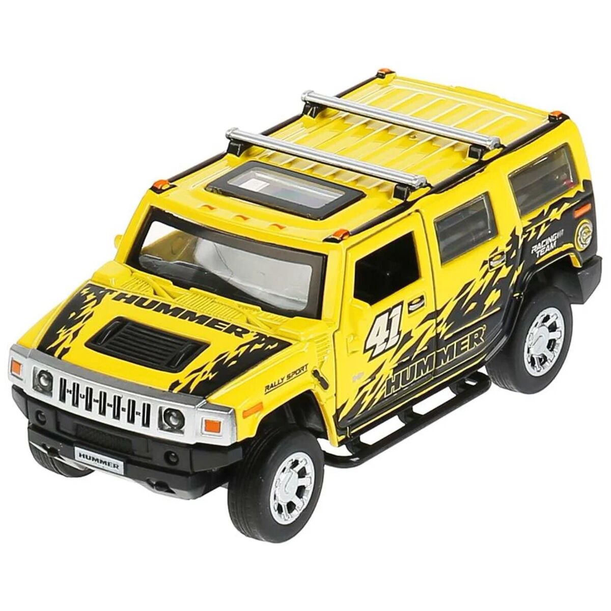 Технопарк: Hummer H2 спорт 12см желтый купить,NaN