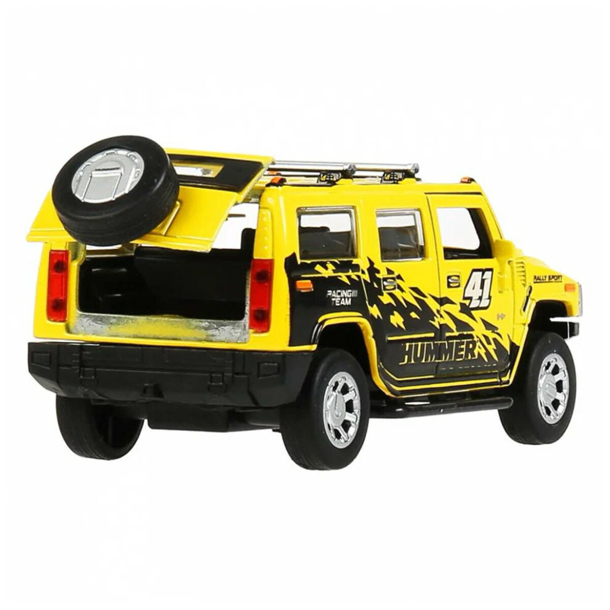 Технопарк: Hummer H2 спорт 12см желтый купить,NaN