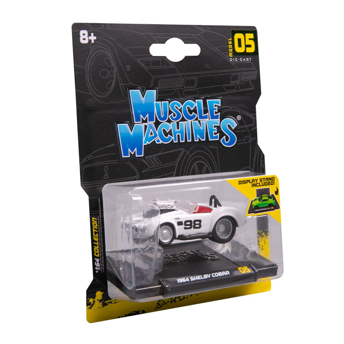 Maisto.Muscle Machines: 1:64 Модель машинки Shelby Cobra '64 купить,NaN