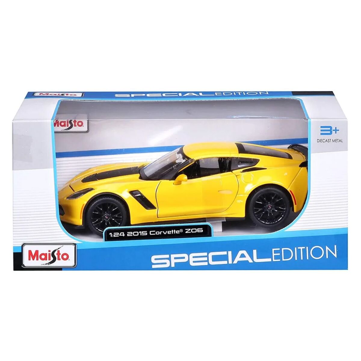 Maisto: 1:24 Corvette Z06 2015 (yellow) купить,NaN