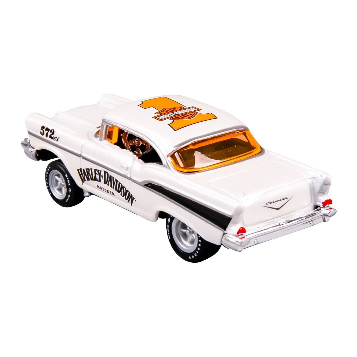 Maisto.Harley-Davidson: 1:64 Модель Harley-Davidosn Custom - Chevrolet Bel Air '57 купить,NaN
