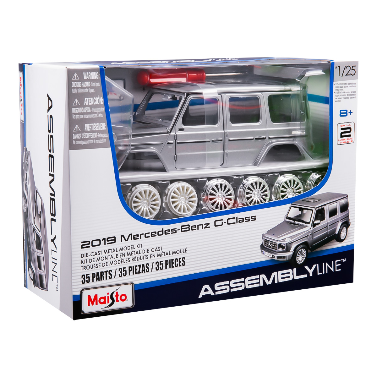 Maisto.Assembly Line: 1:24 Mercedes-Benz G-Class '19
