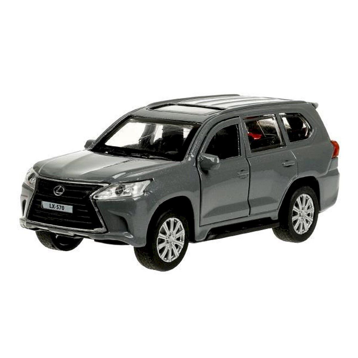 Технопарк: Lexus LX-570 12см, серый
