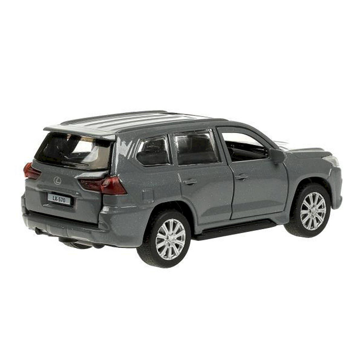 Технопарк: Lexus LX-570 12см, серый купить,NaN