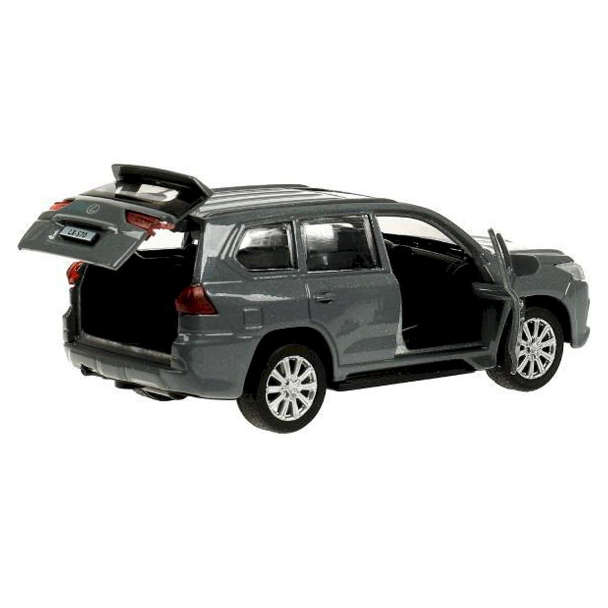Технопарк: Lexus LX-570 12см, серый