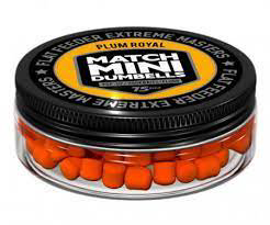 Бойлы FFEM Pop-Up Match Mini Plum Royale 7x10mm 75шт оранжевые