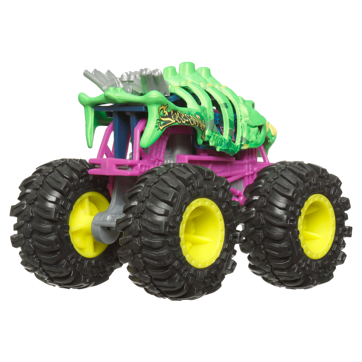 Hot Wheels: Monster Trucks. 1:64 Skelesaurus купить,NaN