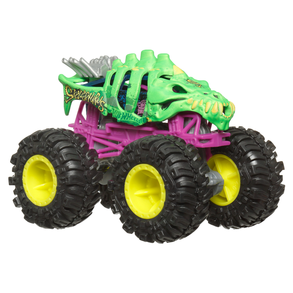 Hot Wheels: Monster Trucks. 1:64 Skelesaurus купить,NaN