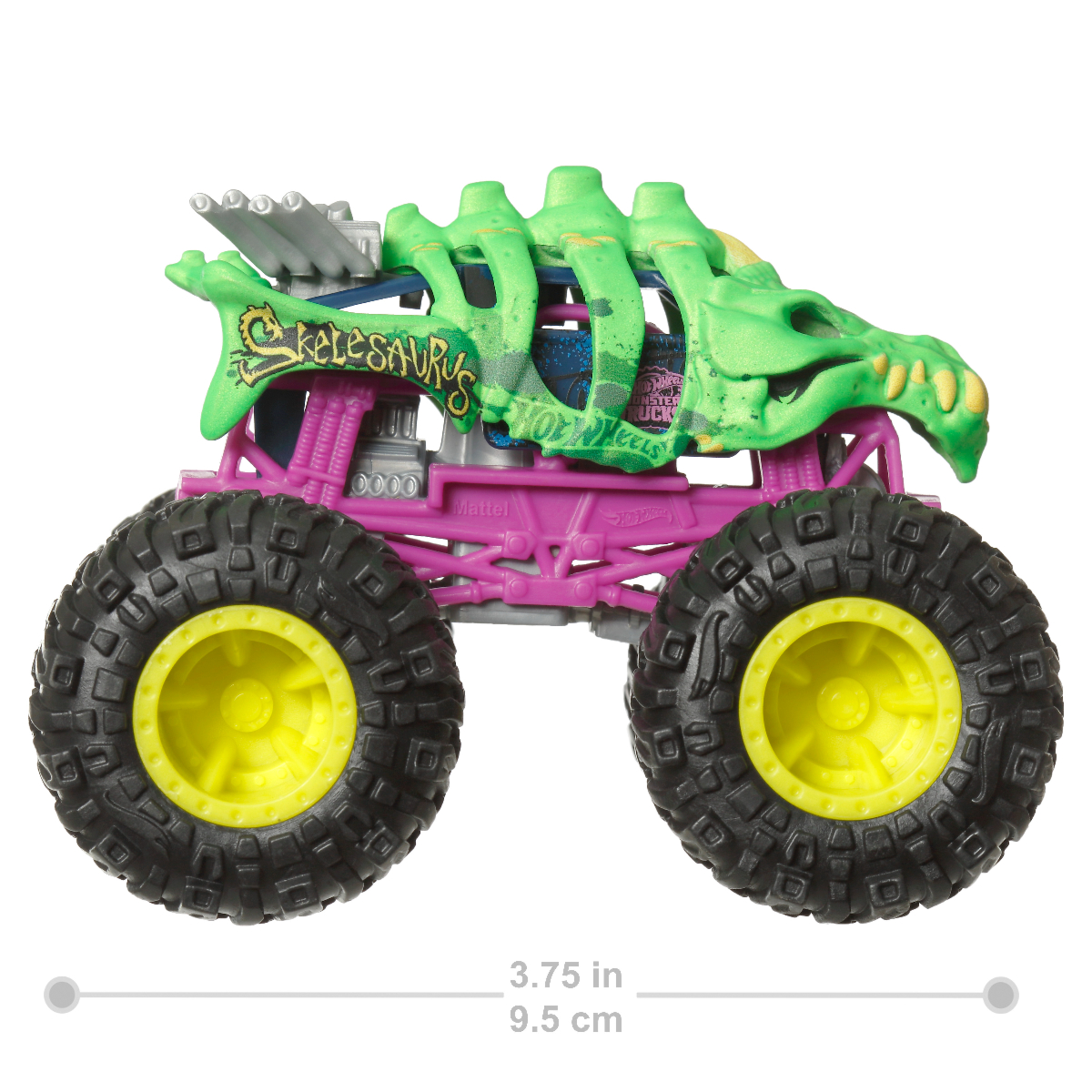 Hot Wheels: Monster Trucks. 1:64 Skelesaurus купить,NaN