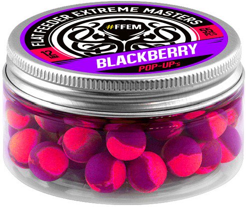 Бойлы FFEM Pop-Up 12mm 55шт Blackberry Plum 