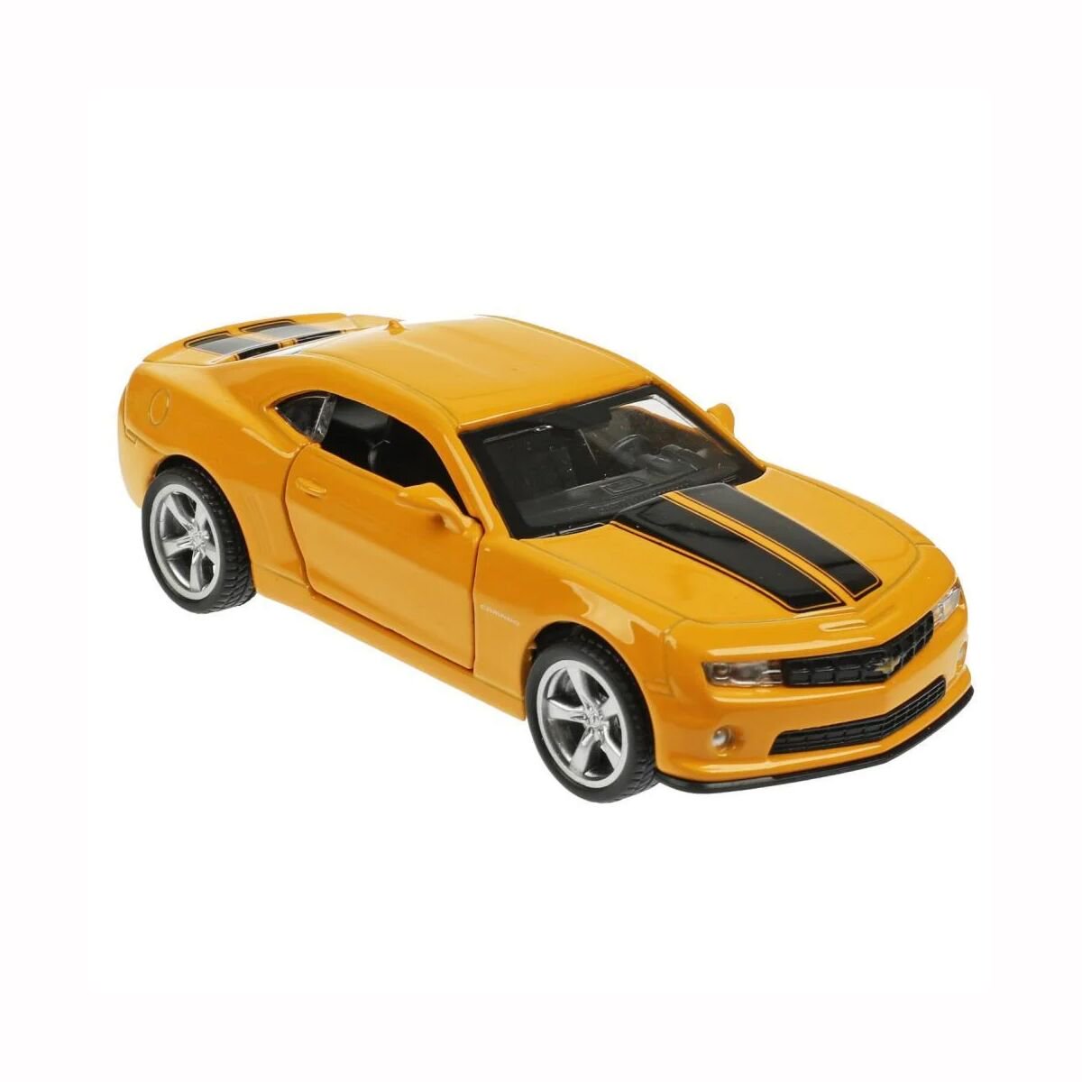 Технопарк: Chevrolet Camaro SS, 11,3 см жёлтый купить,NaN