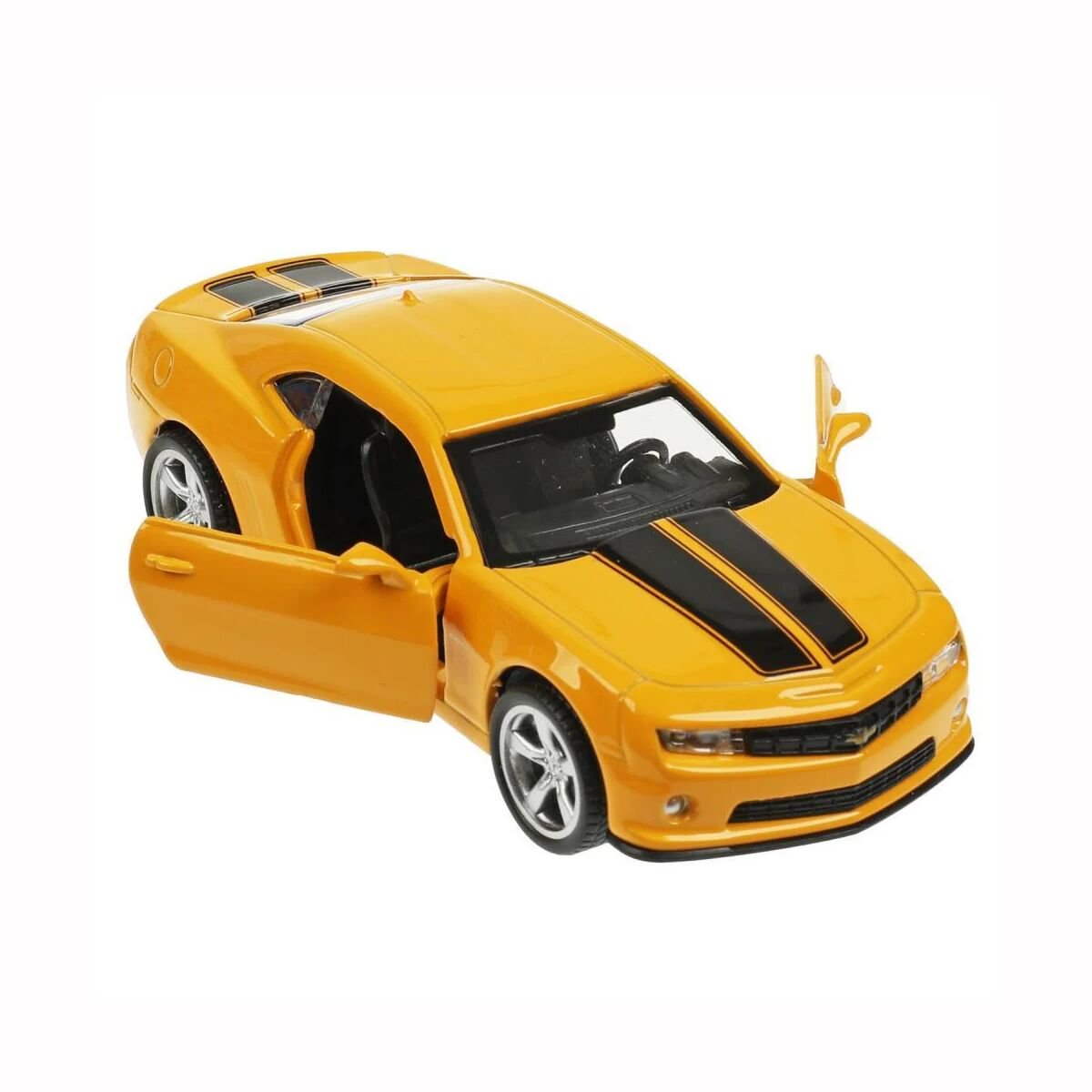 Технопарк: Chevrolet Camaro SS, 11,3 см жёлтый купить,NaN