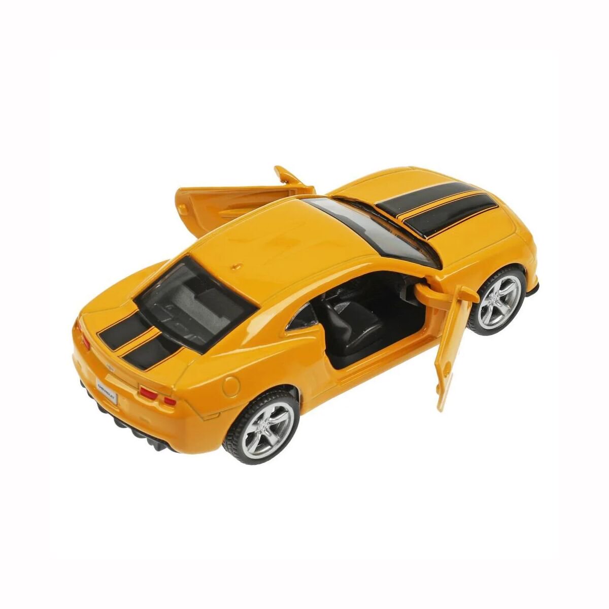 Технопарк: Chevrolet Camaro SS, 11,3 см жёлтый купить,NaN