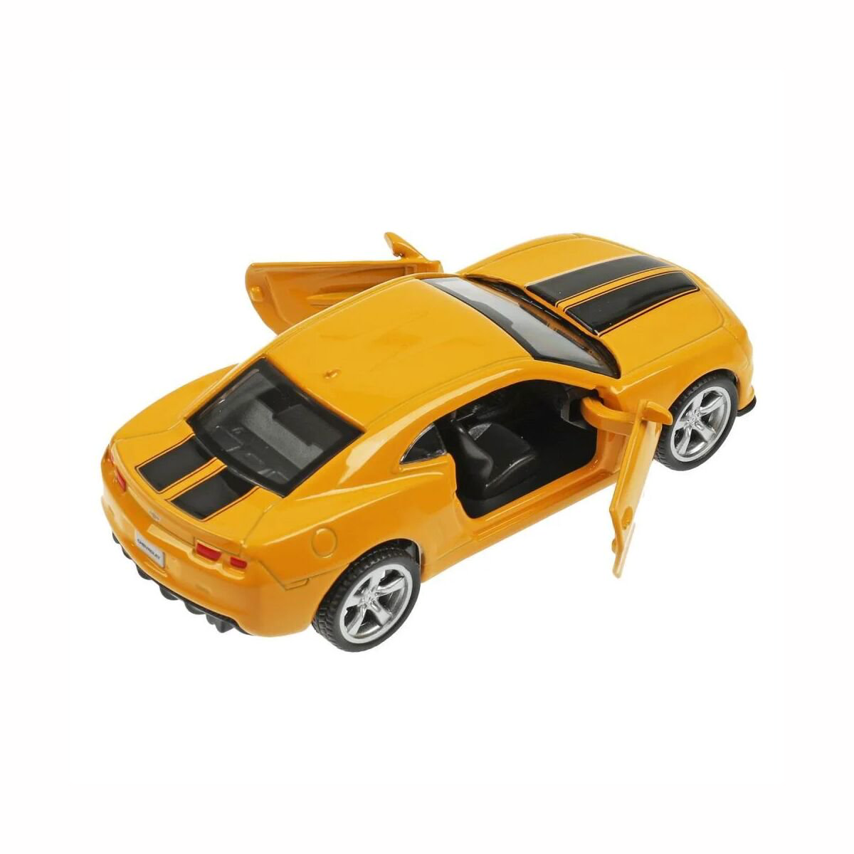 Технопарк: Chevrolet Camaro SS, 11,3 см жёлтый купить,NaN