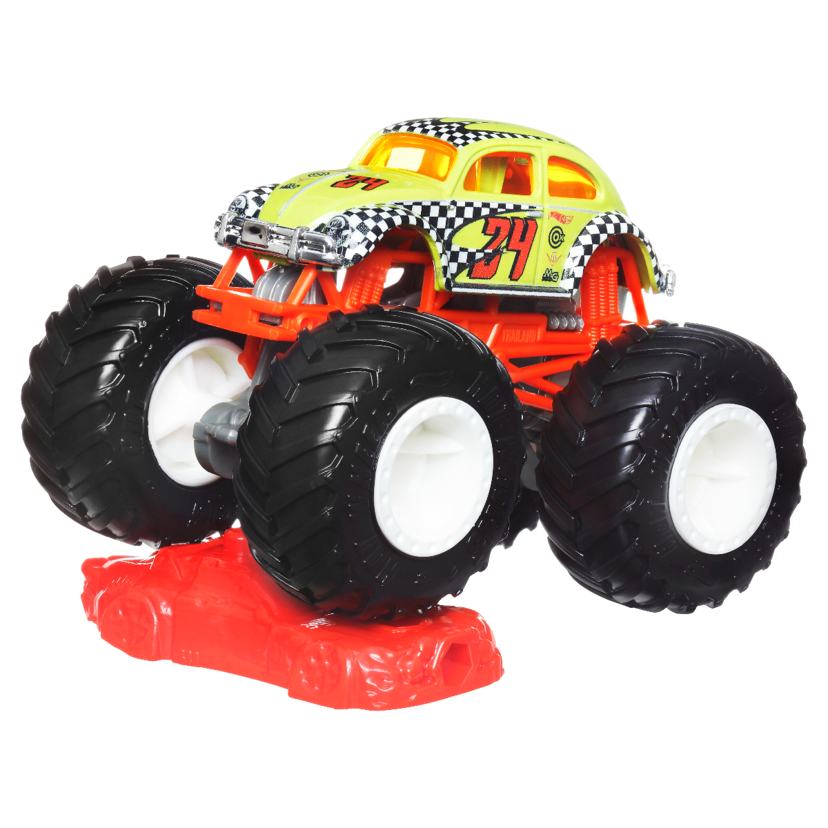 Hot Wheels: Monster Trucks. 1:64 1963 Volkswagen Beetle купить,NaN