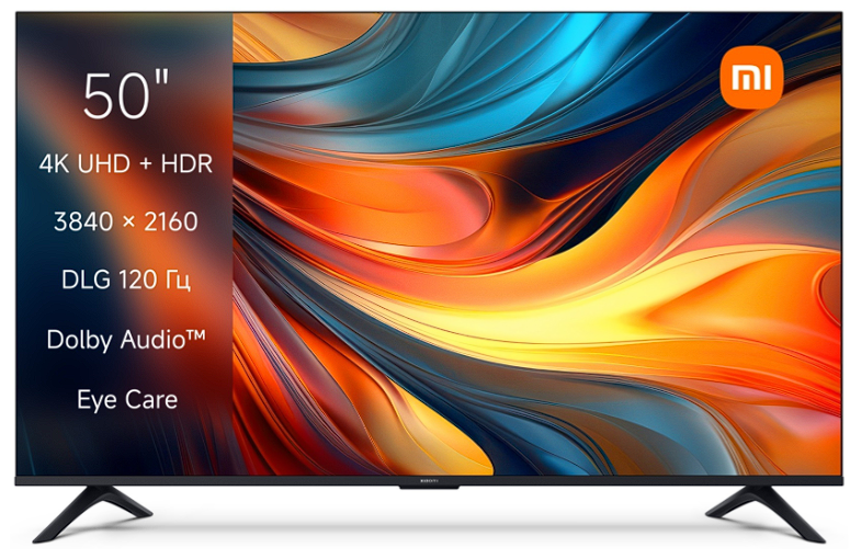 Телевизор Xiaomi 50” L50MB-ARU 4K UHD black купить,159990