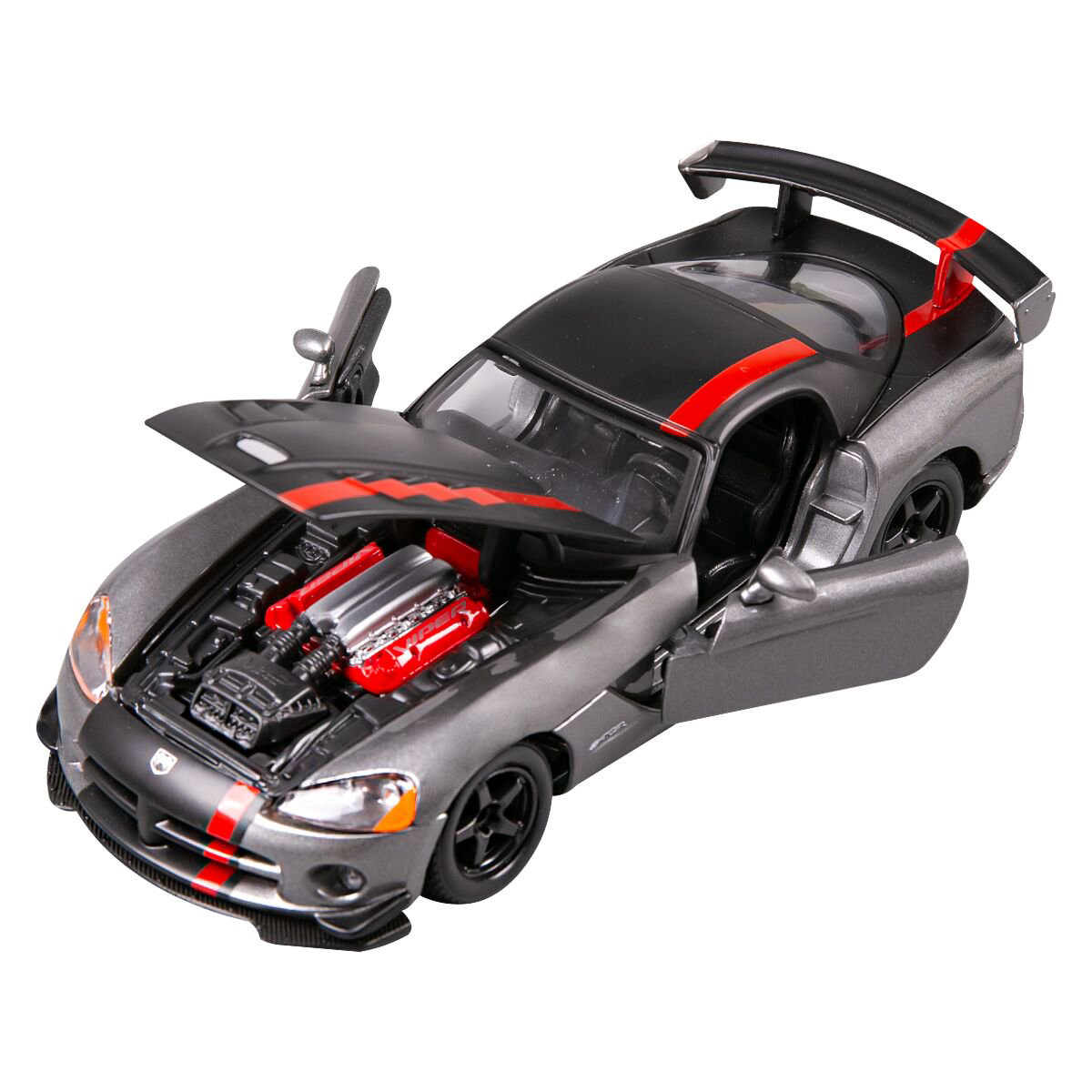 BBURAGO: 1:24 Dodge Viper SRT 10 ACR (met. grey/flat black) купить,NaN