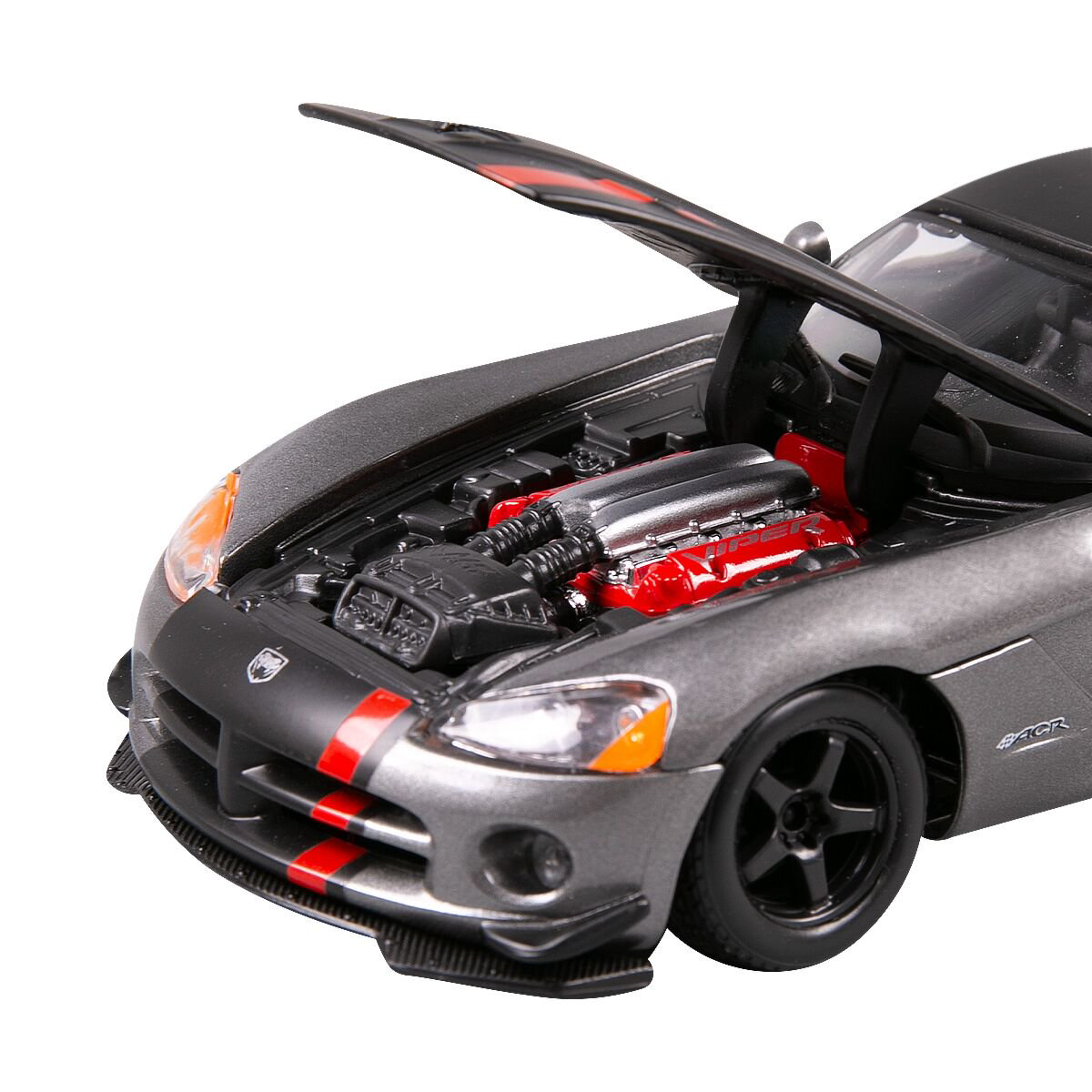 BBURAGO: 1:24 Dodge Viper SRT 10 ACR (met. grey/flat black) купить,NaN