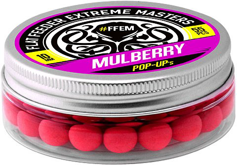 Бойлы FFEM Pop-Up Mulberry Florentine 10mm 55шт розовые
