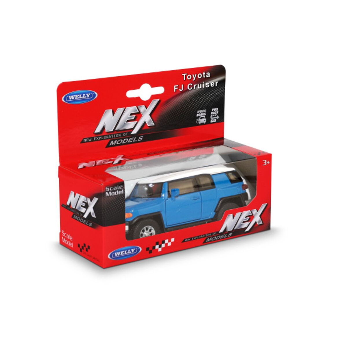 Welly: 1:38 Toyota FJ Cruiser купить,NaN