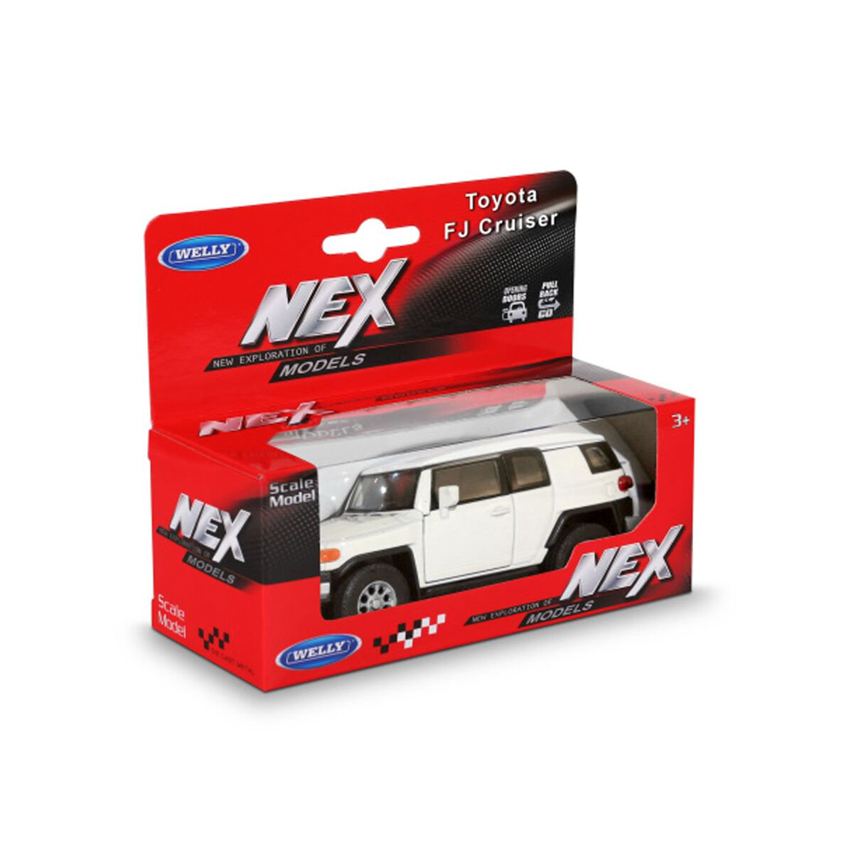 Welly: 1:38 Toyota FJ Cruiser купить,NaN