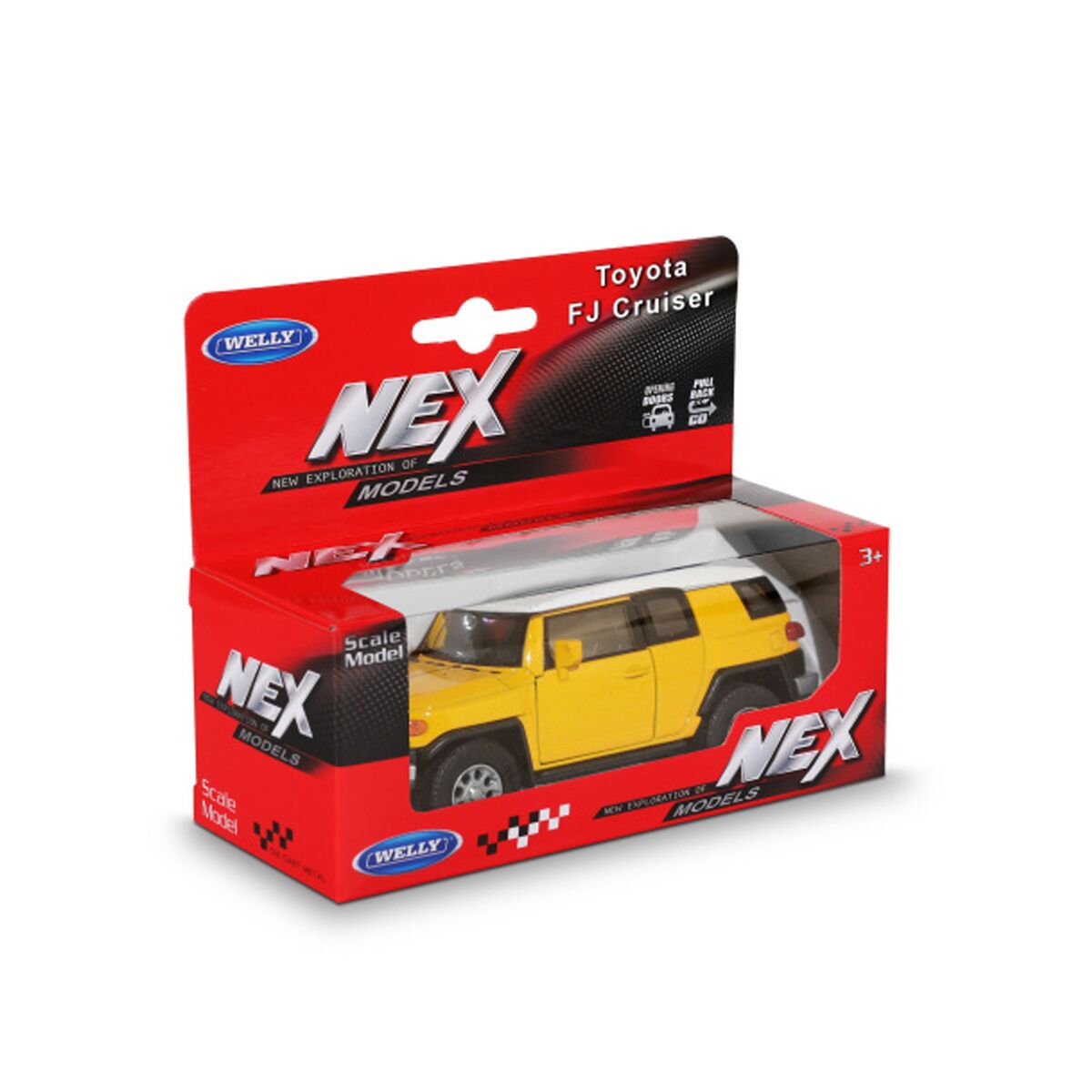 Welly: 1:38 Toyota FJ Cruiser купить,NaN