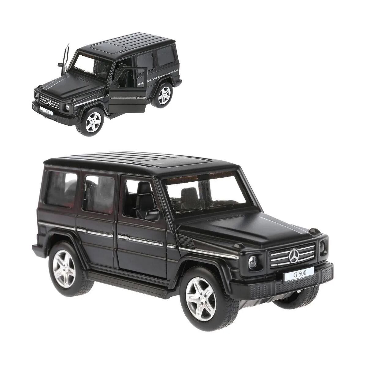 Технопарк: Mercedes-Benz G-Class 12 см черный матовый
