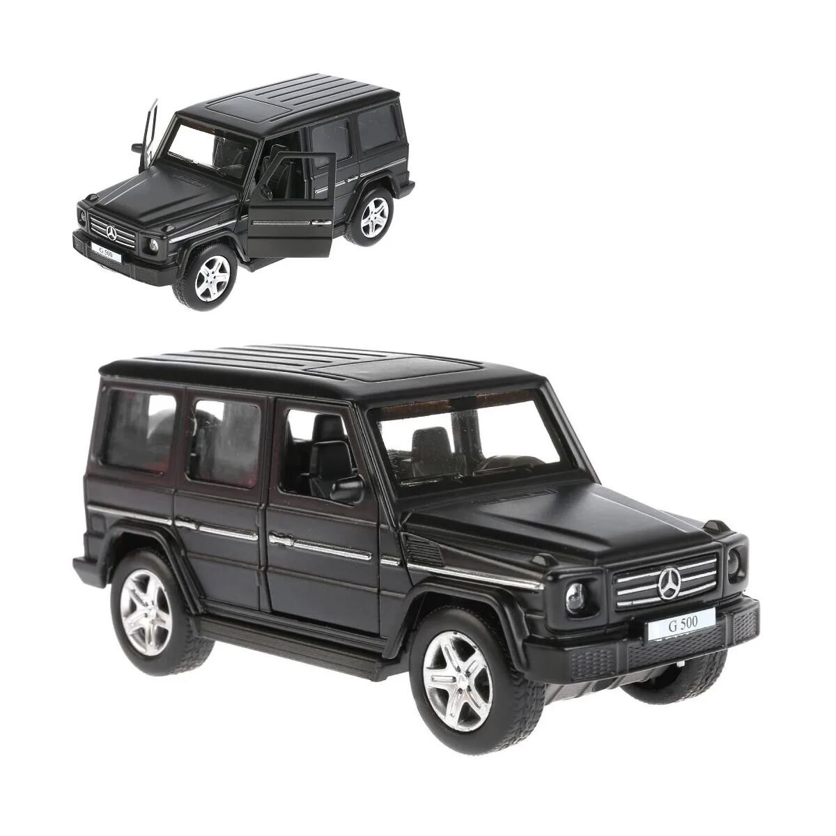 Технопарк: Mercedes-Benz G-Class 12 см черный матовый купить,NaN