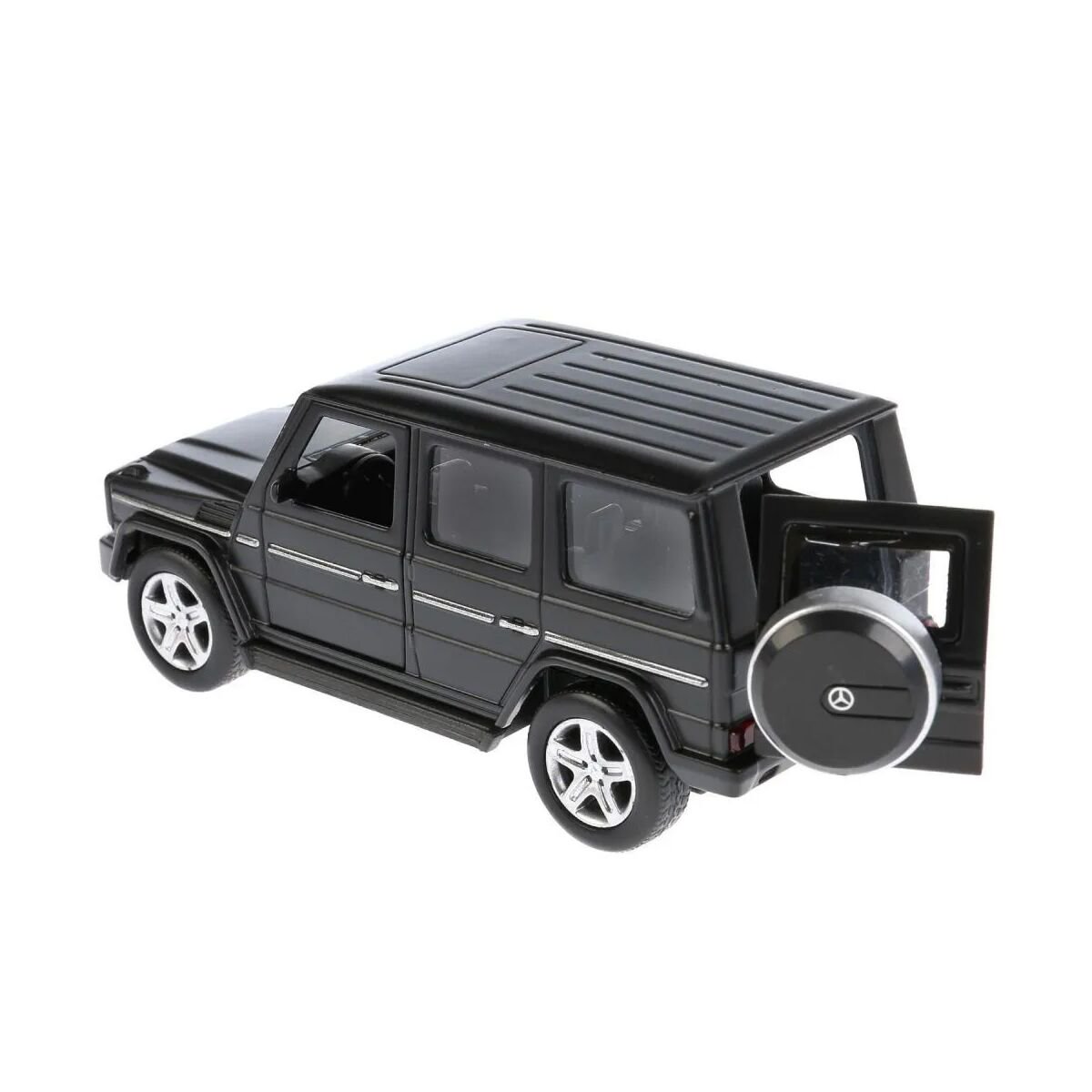 Технопарк: Mercedes-Benz G-Class 12 см черный матовый